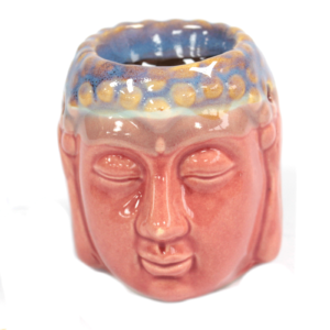 Arzător cu ulei Buddha - Trandafir și Teal 21 Arzător cu ulei Buddha - Trandafir și Teal