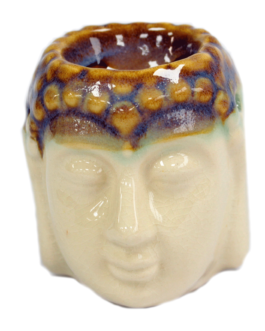 Arzător cu ulei Buddha – fildeș și mentă
