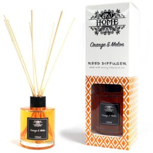 Difuzor de stuf de 120 ml - Portocală și Pepene galben 21 Difuzor de stuf de 120 ml - Portocală și Pepene galben