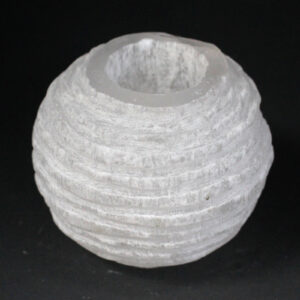 Suport pentru lumânări Selenit Snowball - 8 cm 32 Suport pentru lumânări Selenit Snowball - 8 cm