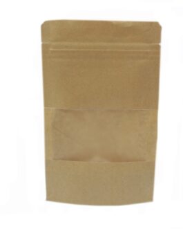10x Ambalaj De Hârtie Cu Fereastră 12×20 cm