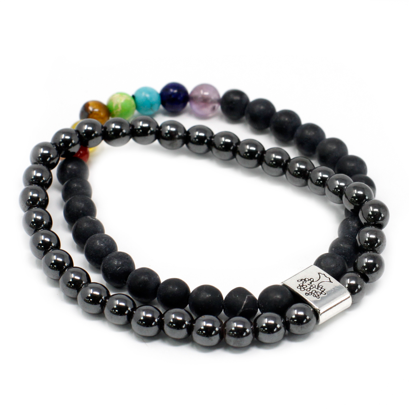 Brățară Magnetică Dublă - Onix 4 Brățară Magnetică Dublă - Onix - imagine 2