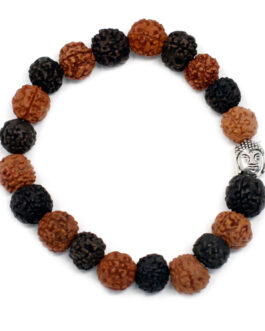 Brățară Rudraksha Buddha Bangle Mala – Mix
