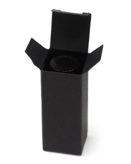 Cutie pentru sticla de ulei esential de 10 ml – neagra
