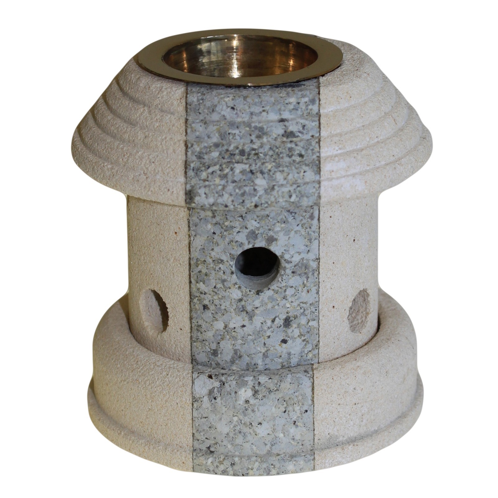Arzător cu ulei de piatră - Lanternă combinată 1 Arzător cu ulei de piatră - Lanternă combinată