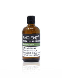 Ulei de bază organic din semințe de struguri – 100 ml