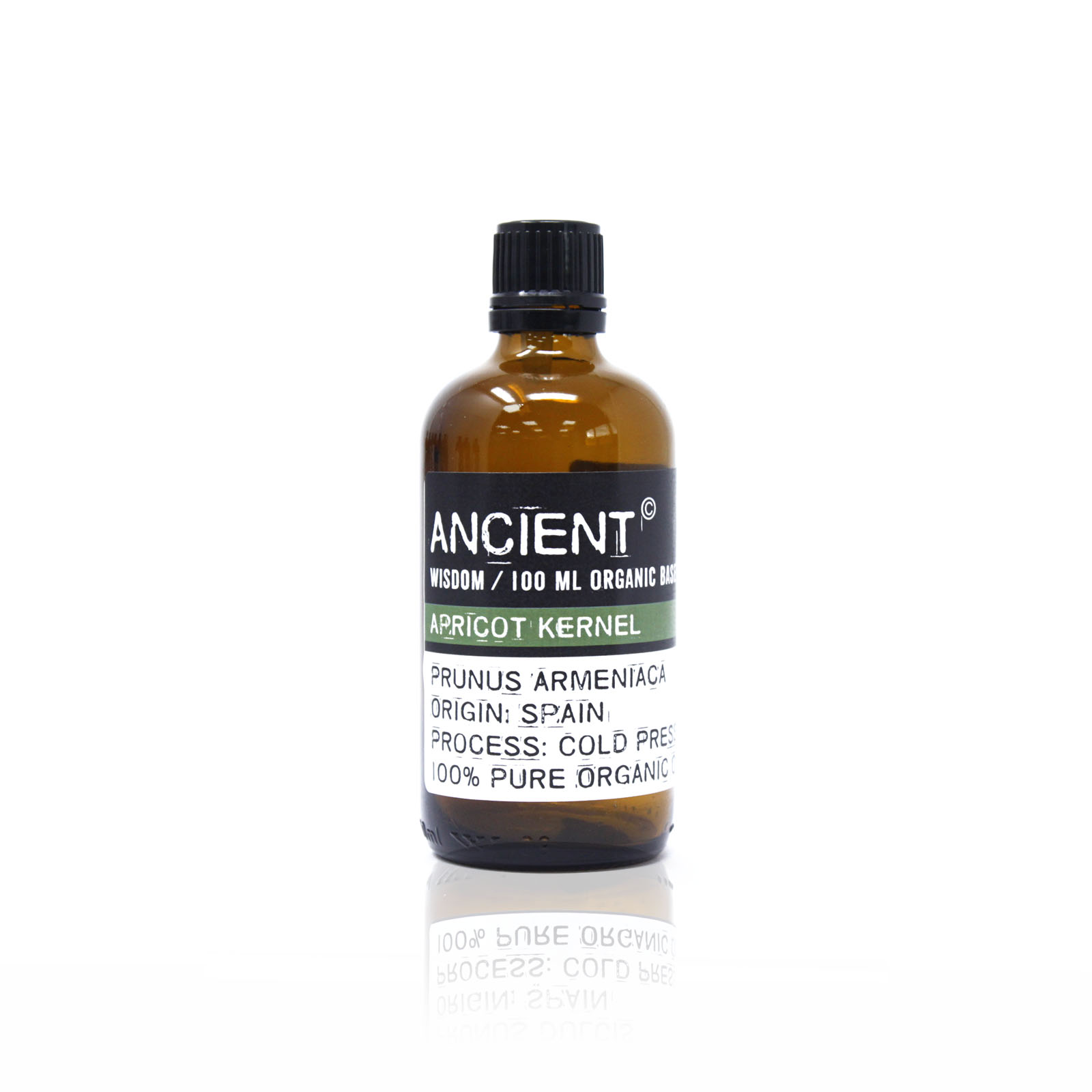 Ulei de bază organic din miez de caise - 100 ml