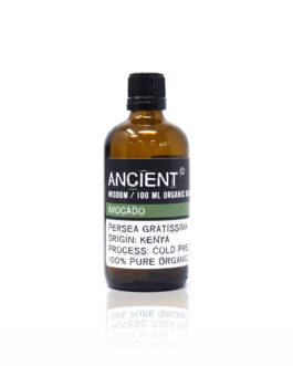 Ulei de bază organic de avocado – 100 ml