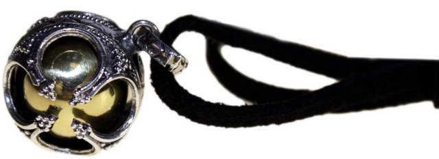 Clopoțel de Înger de Argint - Prosperitate - 16mm 5 Clopoțel de Înger de Argint - Prosperitate - 16mm - imagine 3