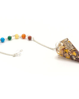 Pendul Chakra Puterii Orgonit – Hamsa