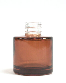 Flacon difuzor rotund cu stuf de 50 ml – chihlimbar