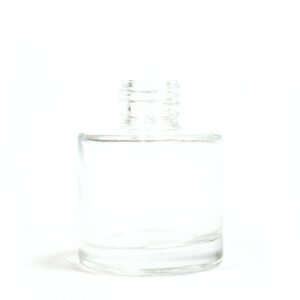Flacon difuzor rotund cu stuf de 50 ml - transparent