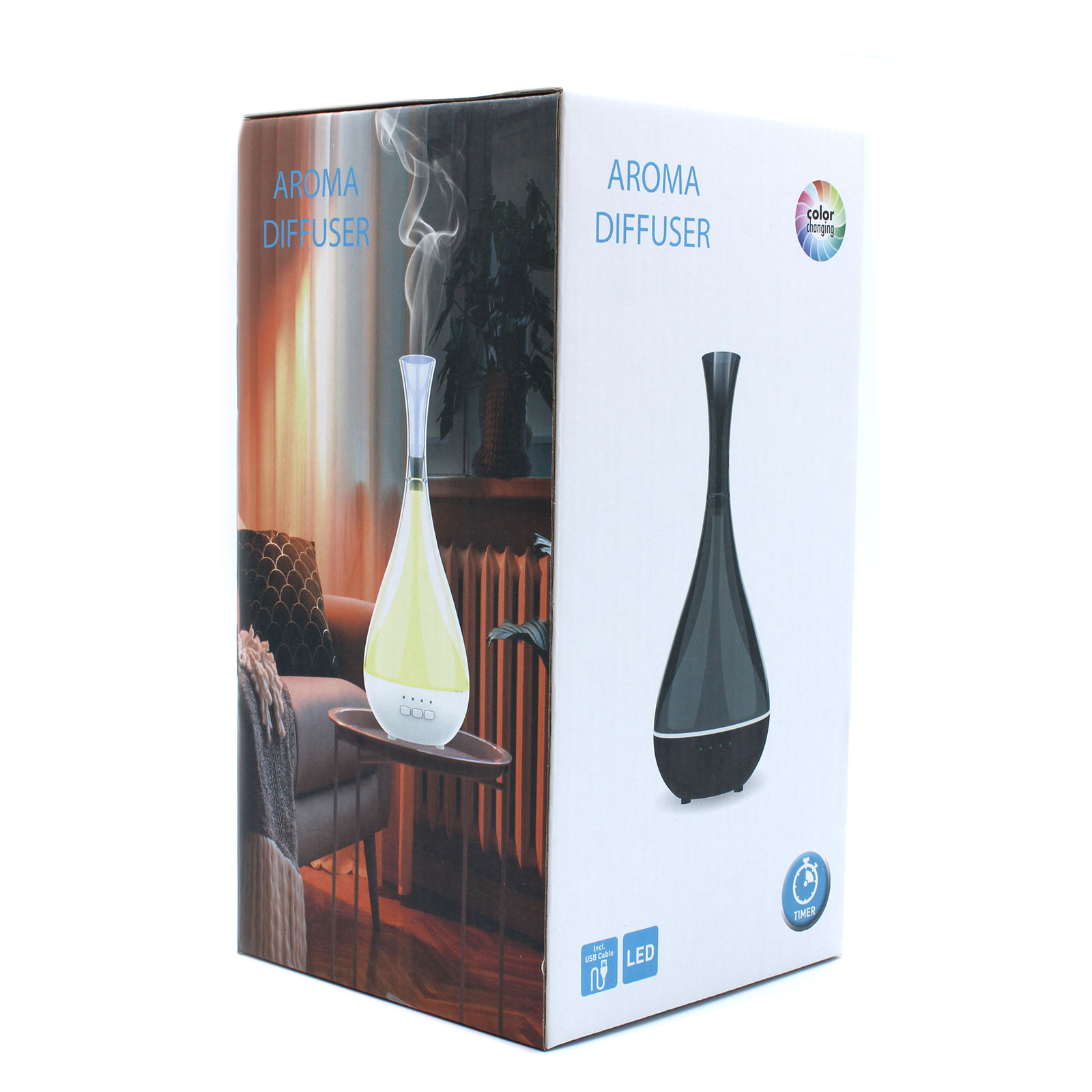 Atomizor Paris - USB - Schimbare de culoare - Temporizator 5 Atomizor Paris - USB - Schimbare de culoare - Temporizator - imagine 3