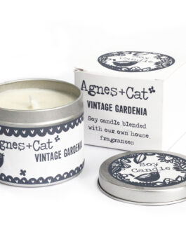 Lumanare de tabla – Gardenia vintage