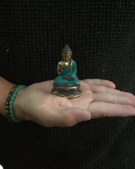 Mini Buddha Așezați – Mâna Sus