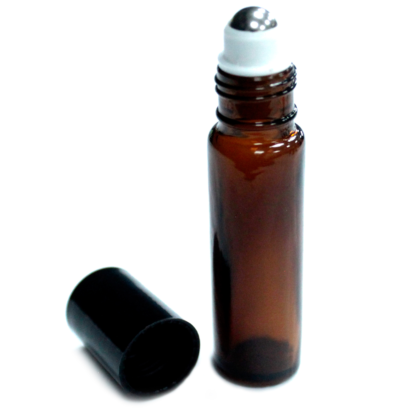Roll - On Sticlă de Chihlimbar cu Capac 3 Roll - On Sticlă de Chihlimbar cu Capac