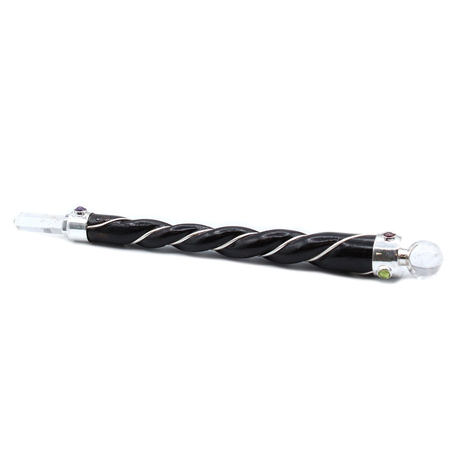 Baghetă vindecătoare - Chakra cu înger - Cristal de aur 2 Baghete vindecătoare - Chakra cu înger - Cristal de aur