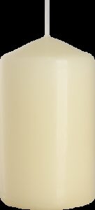 6x Lumânări Cilindru 60x100mm - Ivory
