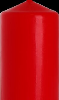 Lumanare cu un singur pilon 60x120mm – Rosie