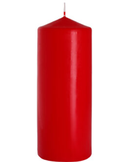 Lumanare cu un singur pilon 80x200mm – Rosie