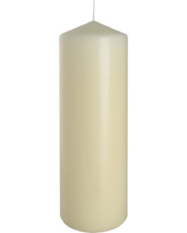 Lumanare cu un singur pilon 80x250mm – Ivory