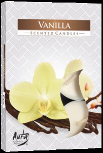Set de Lumânări Tip Pastilă - Vanilie 6buc 17 Set de Lumânări Tip Pastilă - Vanilie 6buc