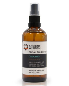 Facial Toner Hamamelis cu menta 100ml