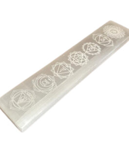 Platou Plat din Selenit 20 cm – Chakra