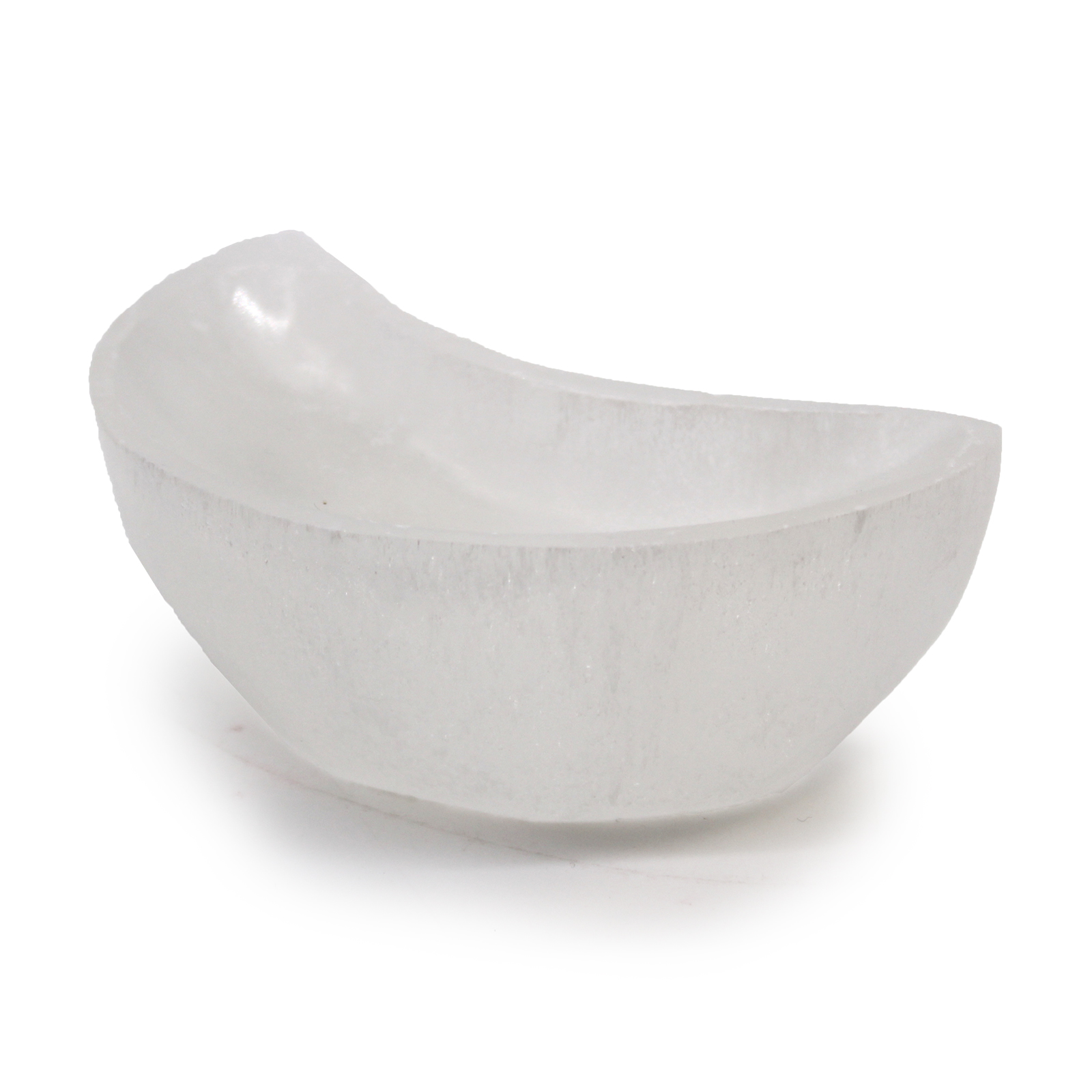 Bol din Selenit Lună - 10cm 5 Bol din Selenit Lună - 10cm - imagine 3