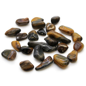Ochi de Tigru - Pietre Africane Mici - Multicolore 24 bucăți 31 Ochi de Tigru - Pietre Africane Mici - Multicolore 24 bucăți