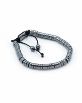 Brățară Shamballa din Hematit Magnetic – Cercuri