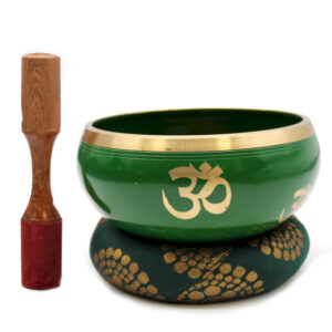 Set boluri cântătoare Arborele vieții - verde 14 cm