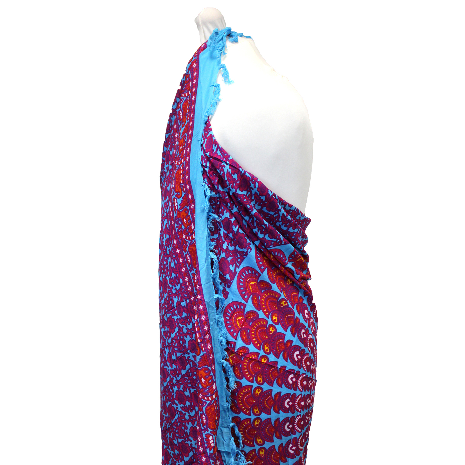 Sarong Mandala - Violet și Albastru 4 Sarong Mandala - Violet și Albastru - imagine 2
