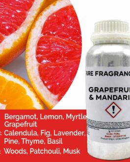 Ulei Parfumat Pur de Grapefruit și Mandarine – 500 ml