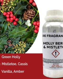 Ulei Parfumat Pur Holly Berry și Vâsc – 500 ml