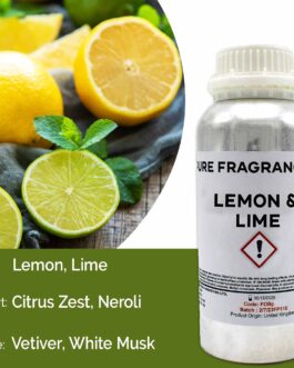 Ulei Parfumat Pur de Lămâie și Lime – 500 ml
