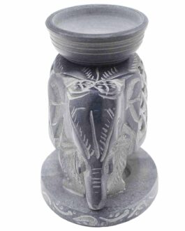 Aroma Lampă din Steatit 10.5cm – Elefant