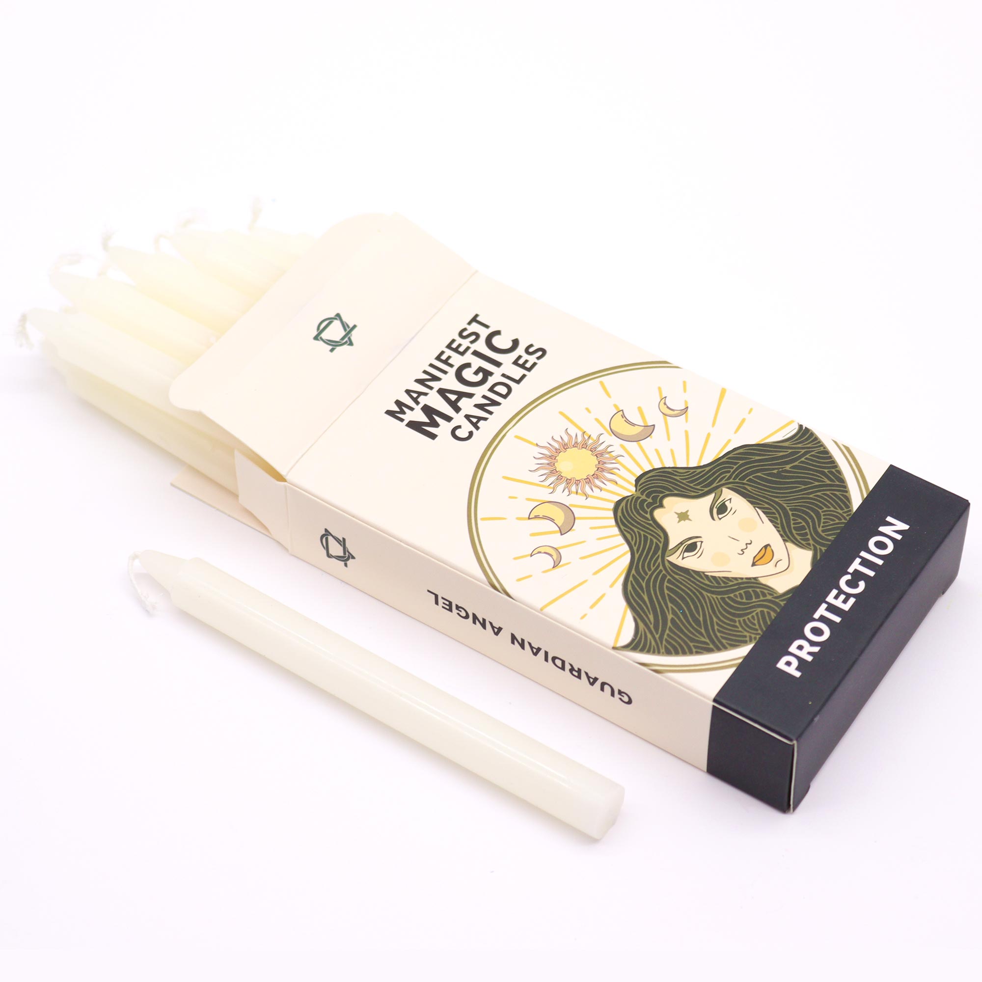 Lumanari Magice Manifest (pachet de 12) - Ivory - Protectie 5 Lumanari Magice Manifest (pachet de 12) - Ivory - Protectie - imagine 3