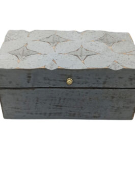 Vintage Deco – Cutie Multifuncțională – 22x12x10cm – Steaua Gri