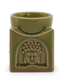 Aroma Lampă Pătrată Buddha – Jad Deschis