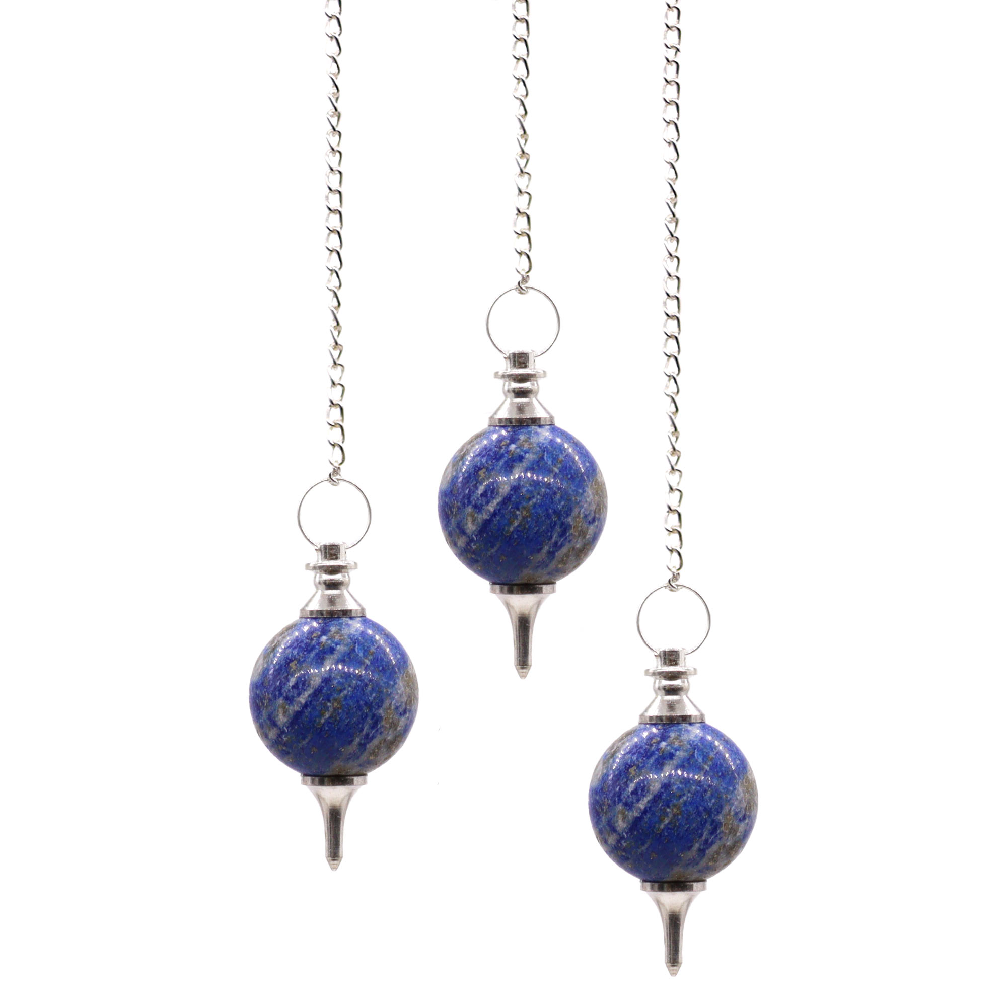 Pendul Sferă - Lapis Lazuli 4 Pendul Sferă - Lapis Lazuli - imagine 2