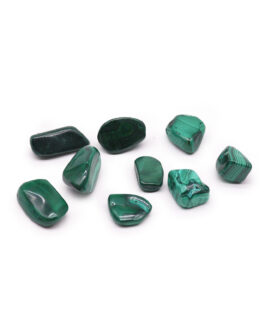 Malachit Clasa SA – Piatră Netedă – mystone – cristale naturale – 24 bucăți