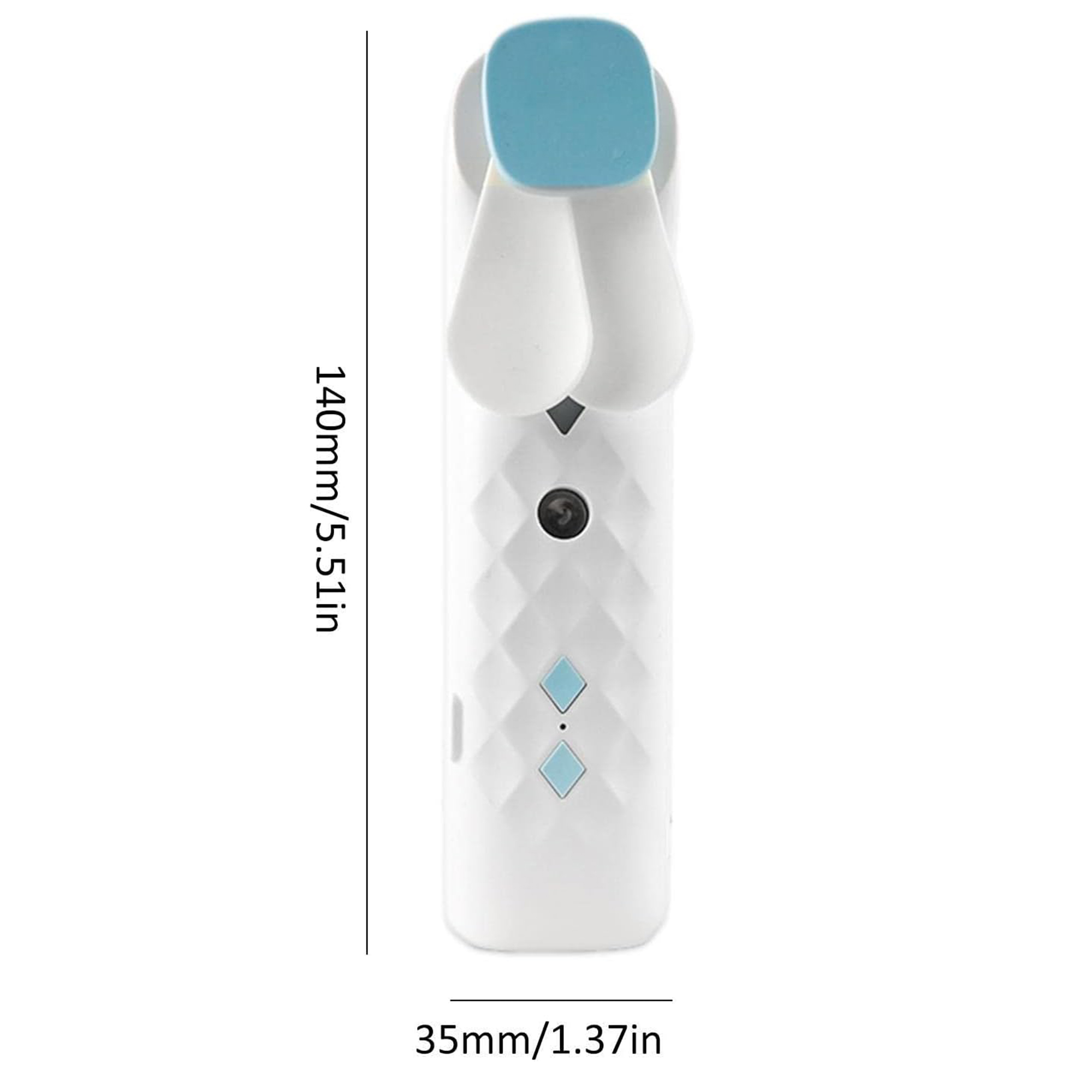 Ventilator și Spray pentru Față Nano Mist Alb - Încărcabil prin USB 6 Ventilator și Spray pentru Față Nano Mist Alb - Încărcabil prin USB - imagine 4