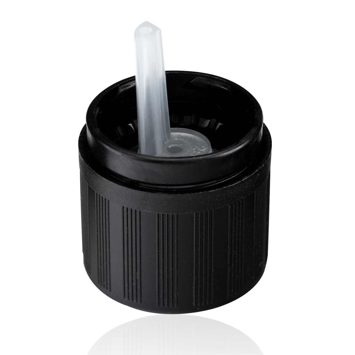 Capac Negru cu Picurător Transparent 4 Capac Negru cu Picurător Transparent - imagine 2