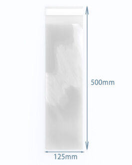 Pungi Polipropilenă Cu Închidere 125x500mm (500 bucăți)
