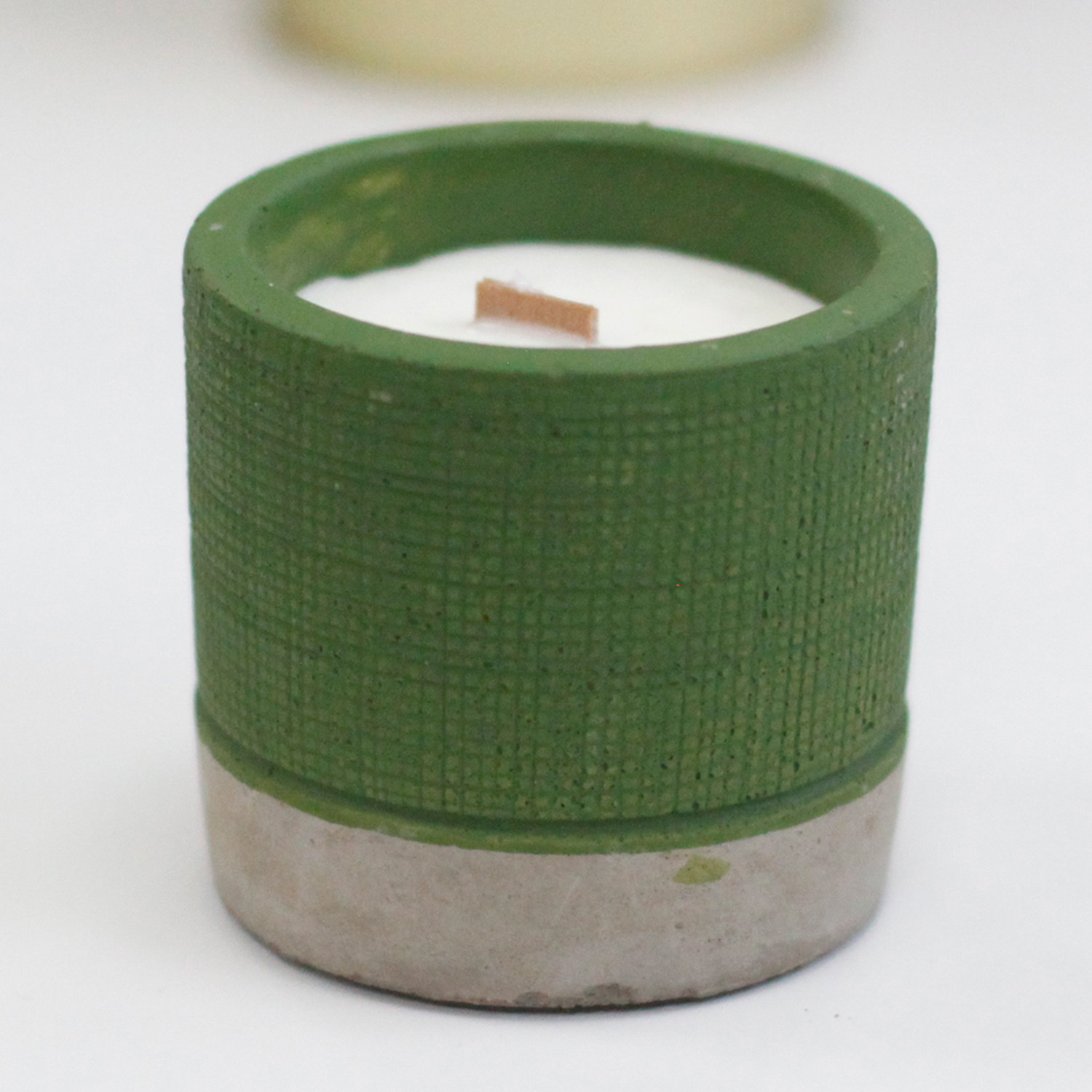 Lumânare de Soia din Beton - Verde - Mușchi și Ierburi din Irlanda 4 Lumânare de Soia din Beton - Verde - Mușchi și Ierburi din Irlanda - imagine 2