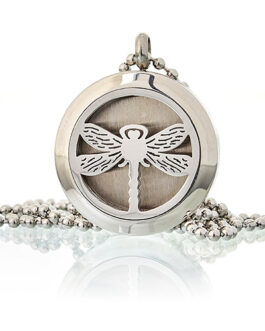 Colier bijuterii aromaterapie – Dragonfly 25mm
