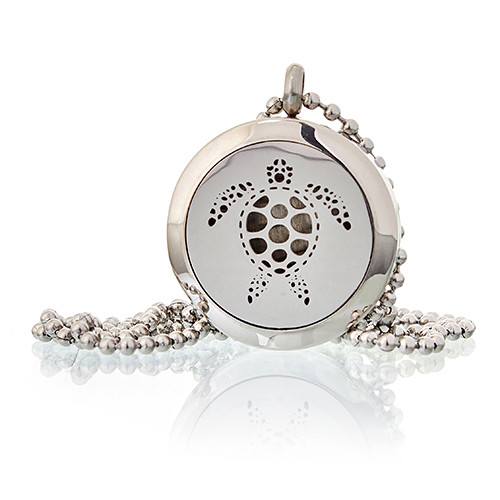 Colier bijuterii aromaterapie - Turtle 25mm 4 Colier bijuterii aromaterapie - Turtle 25mm - imagine 2