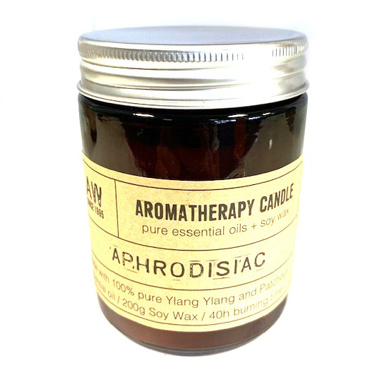 Lumânare din Soia de Aromaterapie 200g - Afrodisiace 4 Lumânare din Soia de Aromaterapie 200g - Afrodisiace - imagine 2