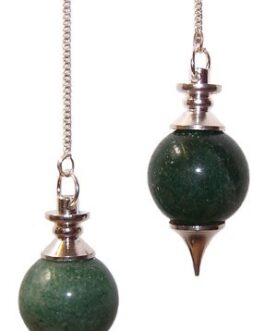 Pendul Sferă – Aventurine Verde